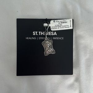 NWT Alex and Ani St. Theresa Charm